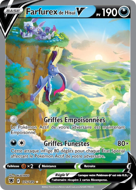 Carte Pokémon Farfurex de Hisui V 175/189 ASR EB10 LorenZone