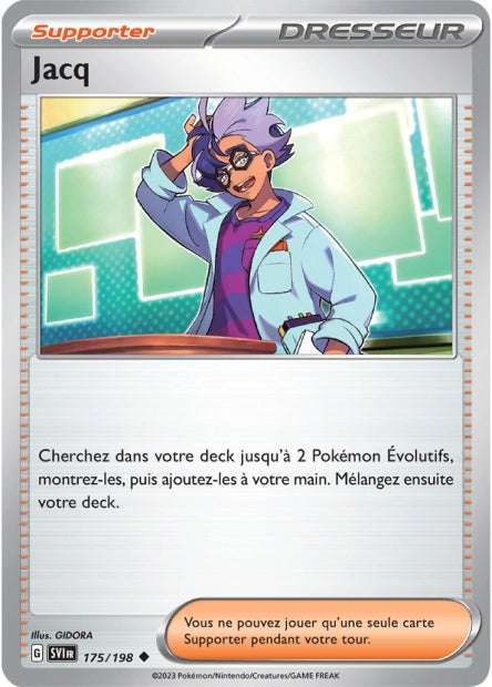 Carte Pokémon Jacq 175/198 SV1 EV01 LorenZone