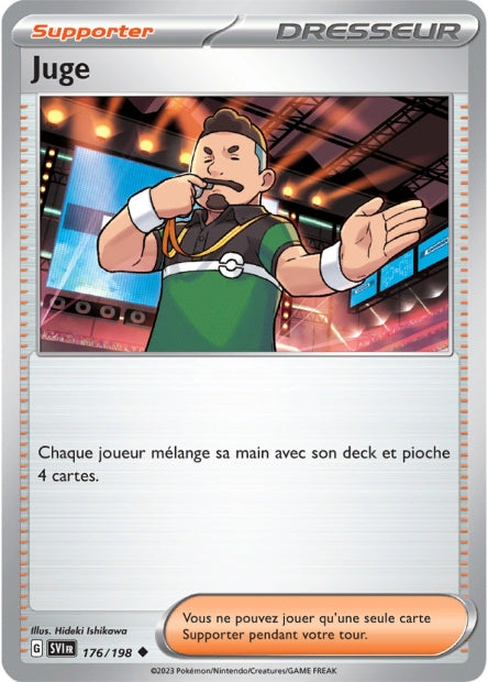 Carte Pokémon Juge 176/198 SV1 EV01 LorenZone