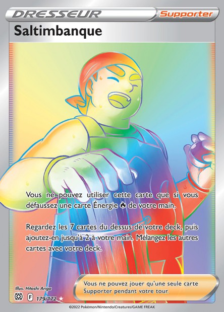 Carte Pokémon Saltimbanque 179/172 BRS EB09 LorenZone
