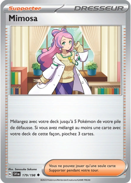 Carte Pokémon Mimosa 179/198 SV1 EV01 LorenZone