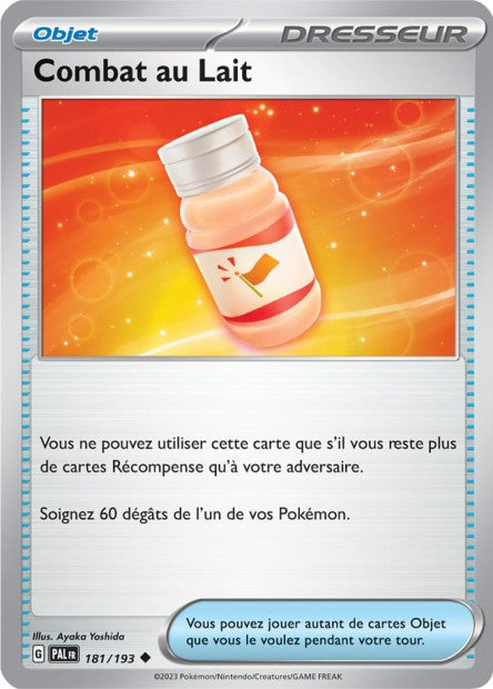 Carte Pokémon Combat au Lait 181/193 PAL EV02 LorenZone