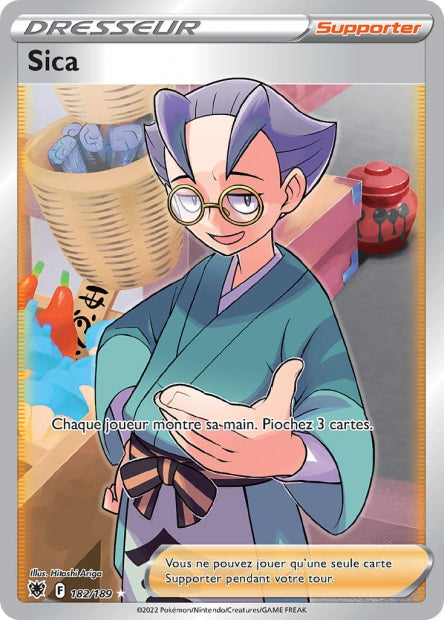 Carte Pokémon Sica 182/189 ASR EB10 LorenZone