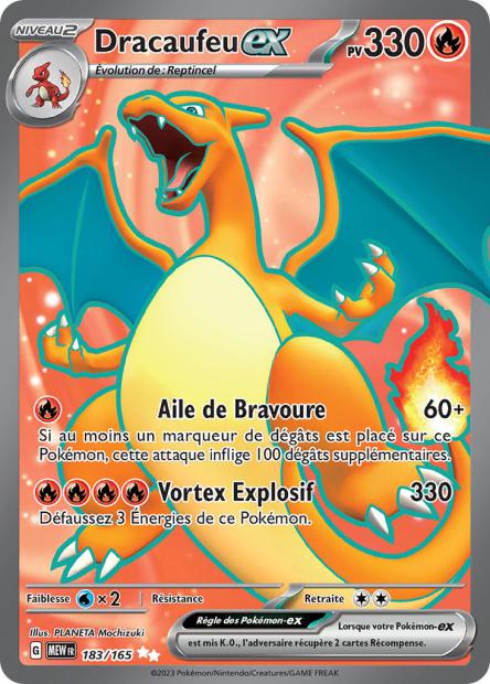 Carte Pokémon Arbok ex 185/165 MEW 151 EV3_5  Neuf FR LorenZone
