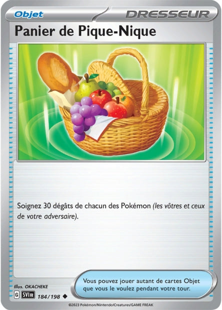 Carte Pokémon Panier de Pique-Nique 184/198 SV1 EV01 LorenZone