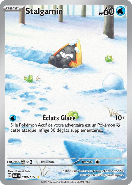 Carte Pokémon Stalgamin 188/182 PAR Faille Paradoxe EV04 Neuf FR LorenZone