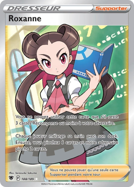Carte Pokémon Roxanne 188/189 ASR EB10 LorenZone