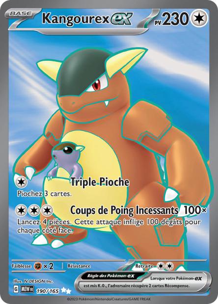 Carte Pokémon Électhor ex 192/165 MEW 151 EV3_5  Neuf FR LorenZone