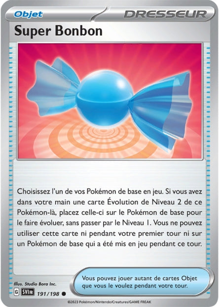 Carte Pokémon Super Bonbon 191/198 SV1 EV01 LorenZone