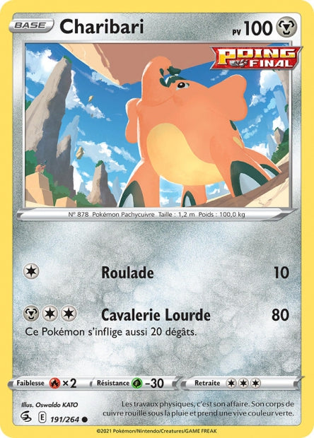 Carte Pokémon Charibari 191/264 FST EB08 LorenZone