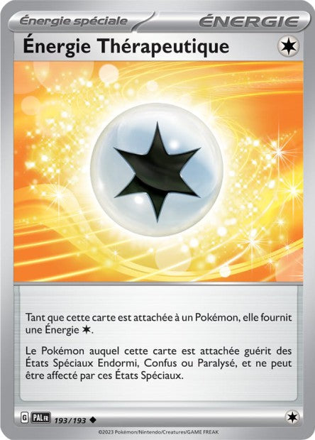 Carte Pokémon Énergie Thérapeutique 193/193 PAL EV02 LorenZone