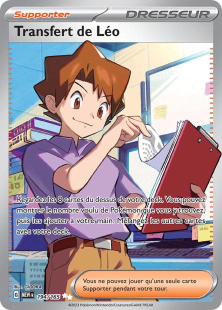 Carte Pokémon Invitation d’Erika 196/165 MEW 151 EV3_5  Neuf FR LorenZone