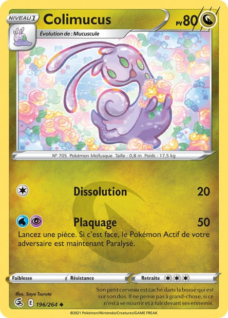 Carte Pokémon Colimucus 196/264 FST EB08 LorenZone