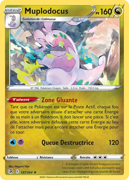 Carte Pokémon Muplodocus 197/264 FST EB08 LorenZone