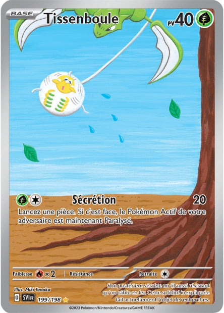Carte Pokémon Tissenboule 199/198 SV1 EV01 LorenZone