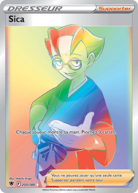 Carte Pokémon Sica 200/189 ASR EB10 LorenZone