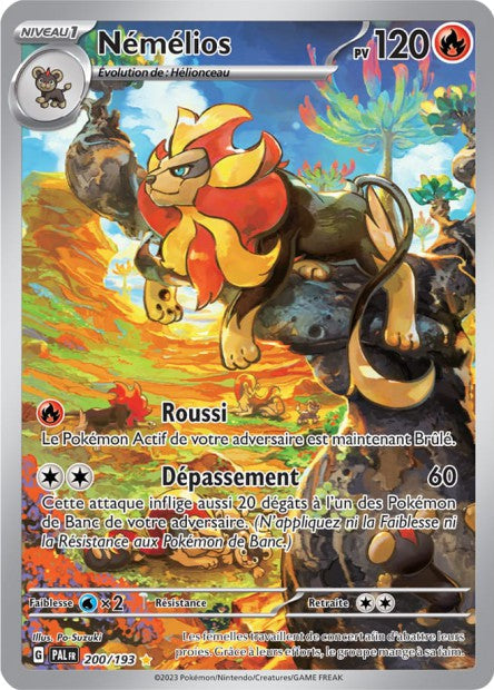 Carte Pokémon Némélios 200/193 PAL EV02 LorenZone