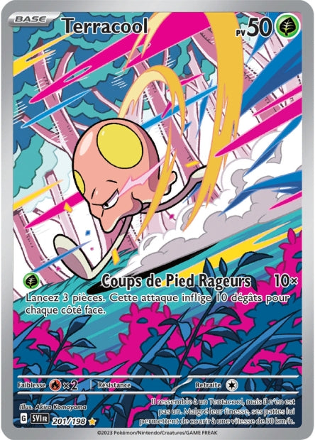 Carte Pokémon Terracool 201/198 SV1 EV01 LorenZone