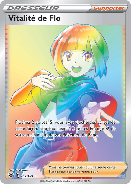 Carte Pokémon Vitalité de Flo 202/189 ASR EB10 LorenZone