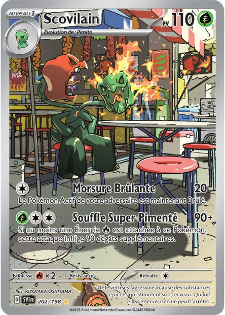 Carte Pokémon Scovilain 202/198 SV1 EV01 LorenZone