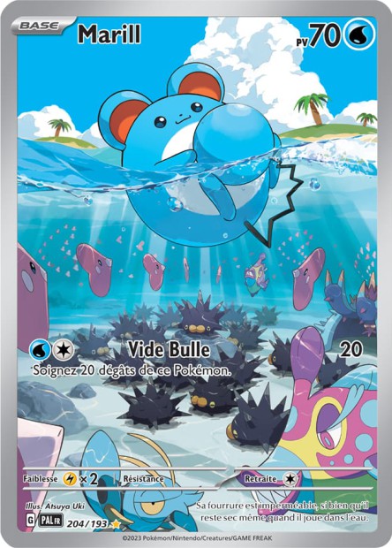Carte Pokémon Marill 204/193 PAL EV02 LorenZone