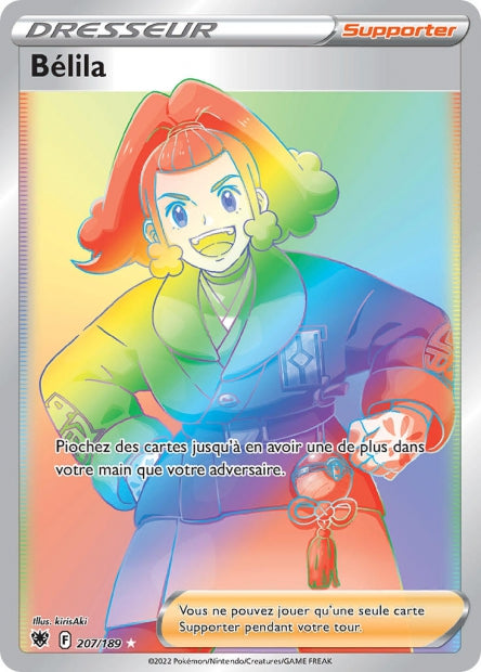 Carte Pokémon Bélila 207/189 ASR EB10 LorenZone