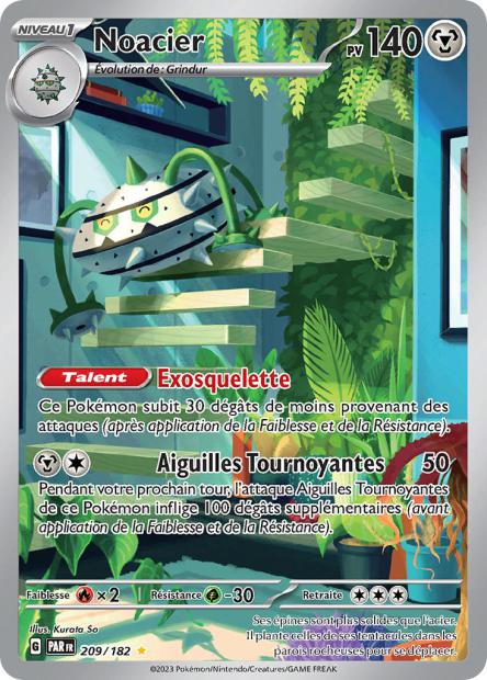 Carte Pokémon Noacier 209/182 PAR Faille Paradoxe EV04 Neuf FR LorenZone