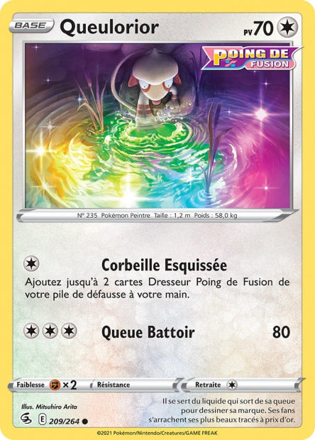 Carte Pokémon Queulorior 209/264 FST EB08 LorenZone
