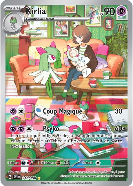 Carte Pokémon Kirlia 212/198 SV1 EV01 LorenZone