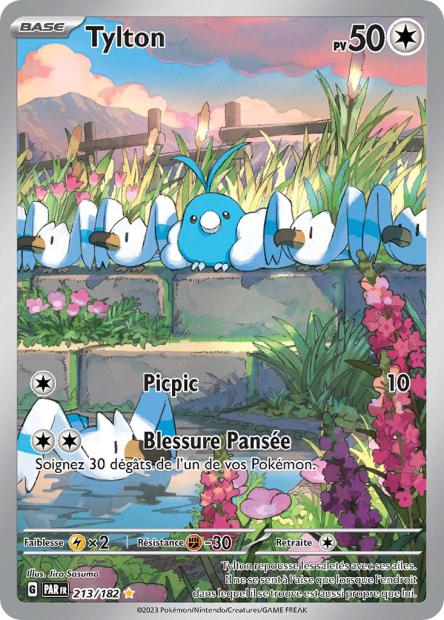 Carte Pokémon Tylton 213/182 PAR Faille Paradoxe EV04 Neuf FR LorenZone