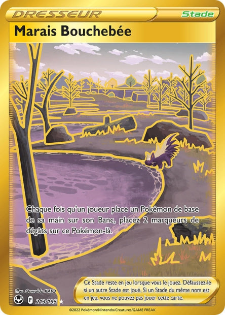 Carte Pokémon Marais Bouchebée 213/195 SIT Tempete Argentee EB12 Neuf FR LorenZone