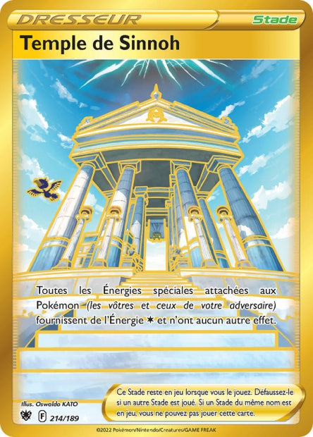 Carte Pokémon Temple de Sinnoh 214/189 ASR EB10 LorenZone