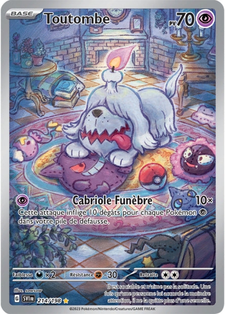 Carte Pokémon Toutombe 214/198 SV1 EV01 LorenZone