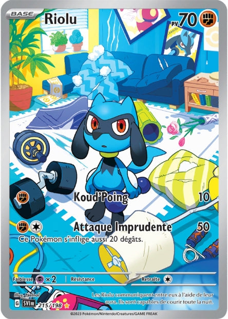 Carte Pokémon Riolu 215/198 SV1 EV01 LorenZone