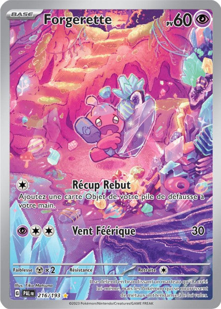 Carte Pokémon Forgerette 216/193 PAL EV02 LorenZone
