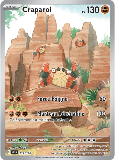 Carte Pokémon Craparoi 217/198 SV1 EV01 LorenZone