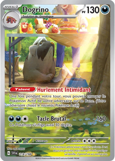 Carte Pokémon Dogrino 218/198 SV1 EV01 LorenZone