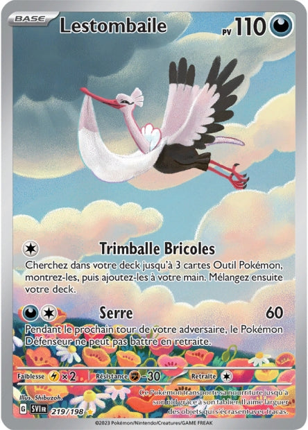 Carte Pokémon Lestombaile 219/198 SV1 EV01 LorenZone