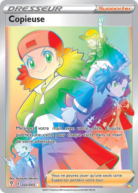 Carte Pokémon Copieuse 222/203 EVS EB07 LorenZone