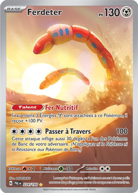 Carte Pokémon Ferdeter 224/193 PAL EV02 LorenZone