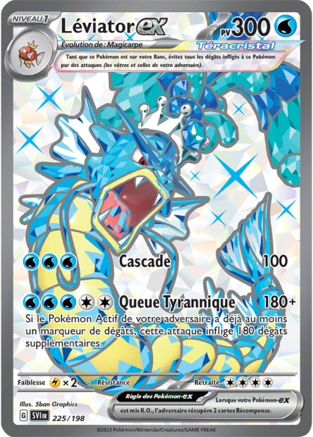Carte Pokémon Léviator EX 225/198 SV1 EV01 LorenZone