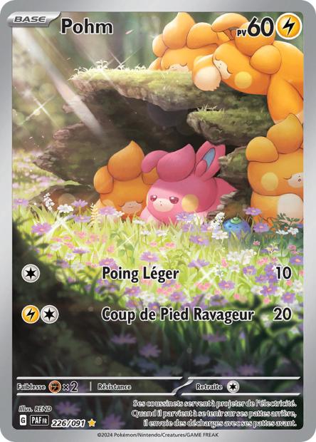 Carte Pokémon Pohm 226/091 Destinees de Palea EV4_5 LorenZone