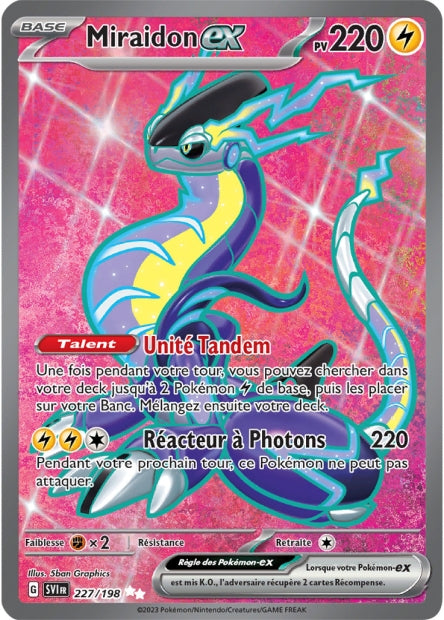 Carte Pokémon Miraidon EX 227/198 SV1 EV01 LorenZone
