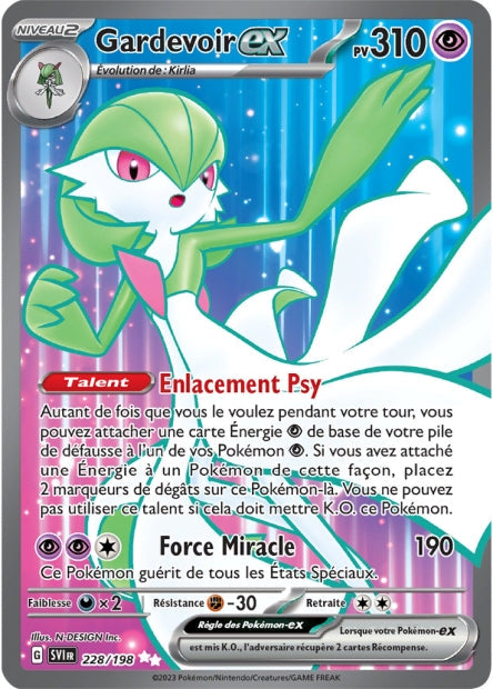 Carte Pokémon Gardevoir EX 228/198 SV1 EV01 LorenZone