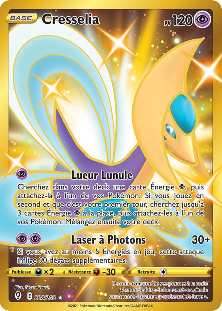 Carte Pokémon Cresselia 228/203 EVS EB07 LorenZone