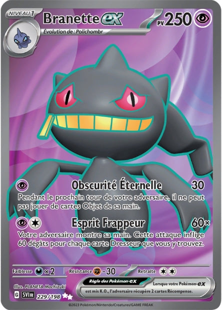 Carte Pokémon Branette EX 229/198 SV1 EV01 LorenZone
