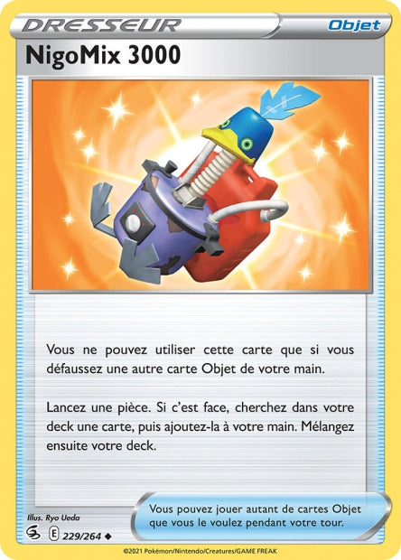 Carte Pokémon NigoMix 3000 229/264 FST EB08 LorenZone