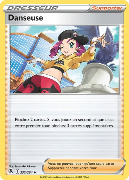Carte Pokémon Danseuse 232/264 FST EB08 LorenZone