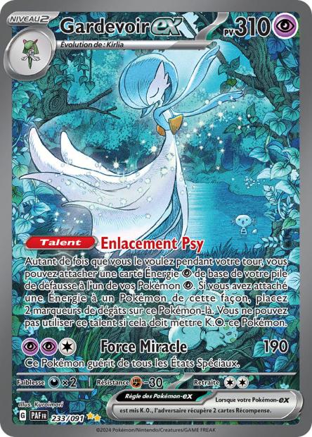 Carte Pokémon Gardevoir EX 233/091 Destinees de Palea EV4_5 LorenZone