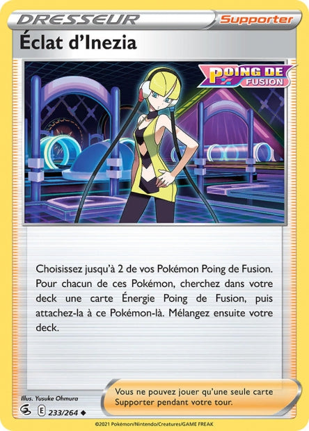 Carte Pokémon Éclat d’Inezia 233/264 FST EB08 LorenZone